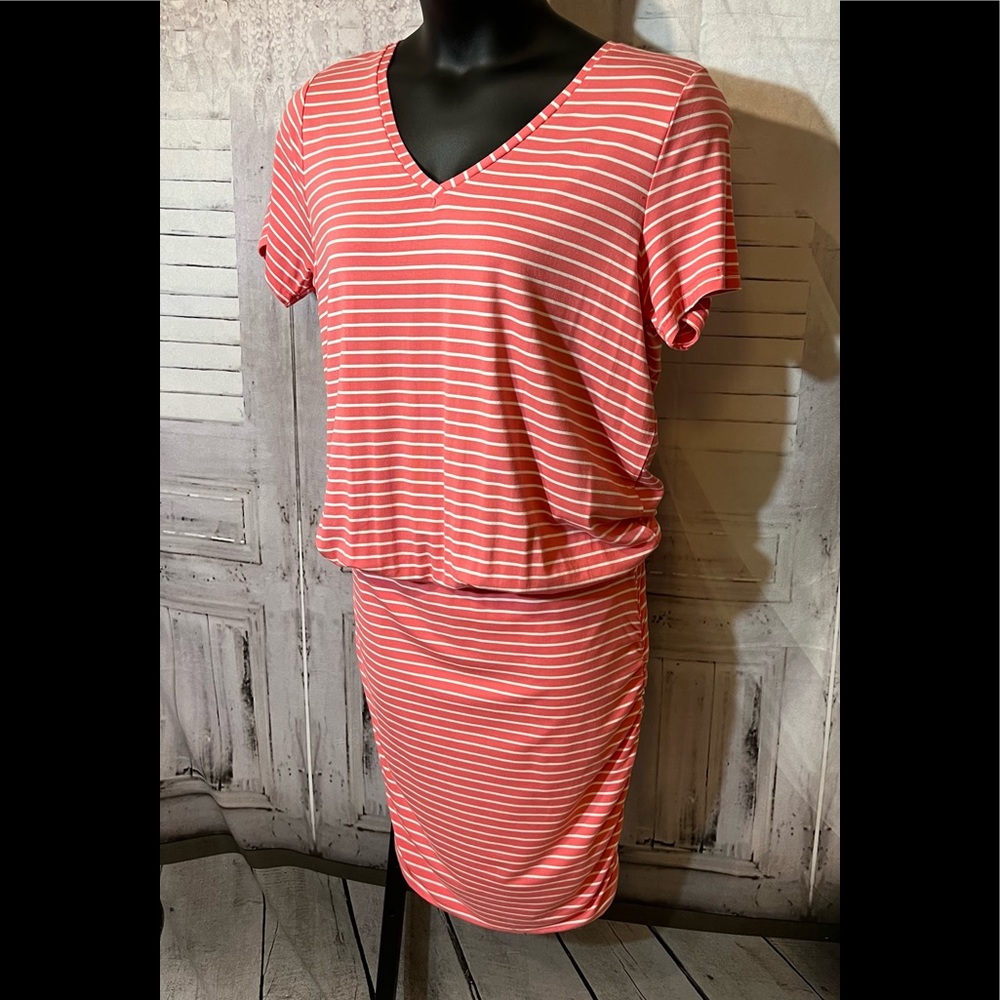 Joules size 12 T shirt dress V neck
